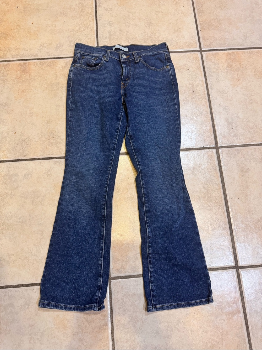 Levi's Dark Blue Flare Jeans